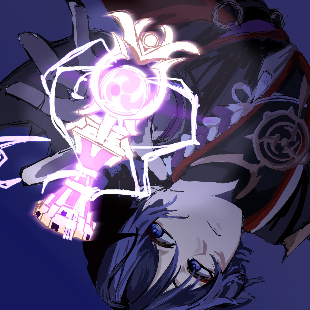 Gyo__31's tweet photo. finished ^^ #GenshinImpactㅤ #Wanderer #Scaramouche #散兵 https://t.co/LSCEUZeOzf