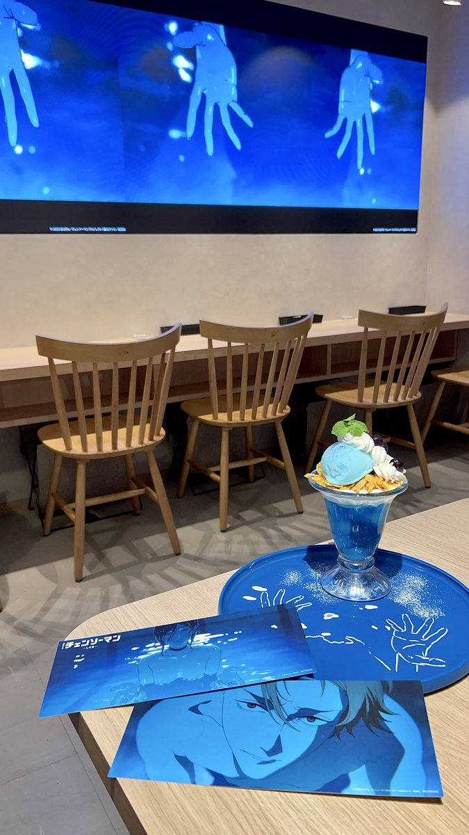 miion_10712's tweet photo. チェンソーマン喫茶 ☕️˖°⌖

#チェンソーマン https://t.co/gHj4l41tXX