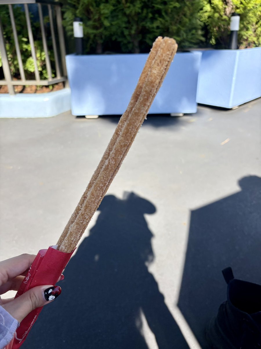 roko0077's tweet photo. ディズニーランド行ったら食べるものがピザとチュロス😋
チュロスは行くたび必ず食べてる✨ https://t.co/7WBoVVZz5t