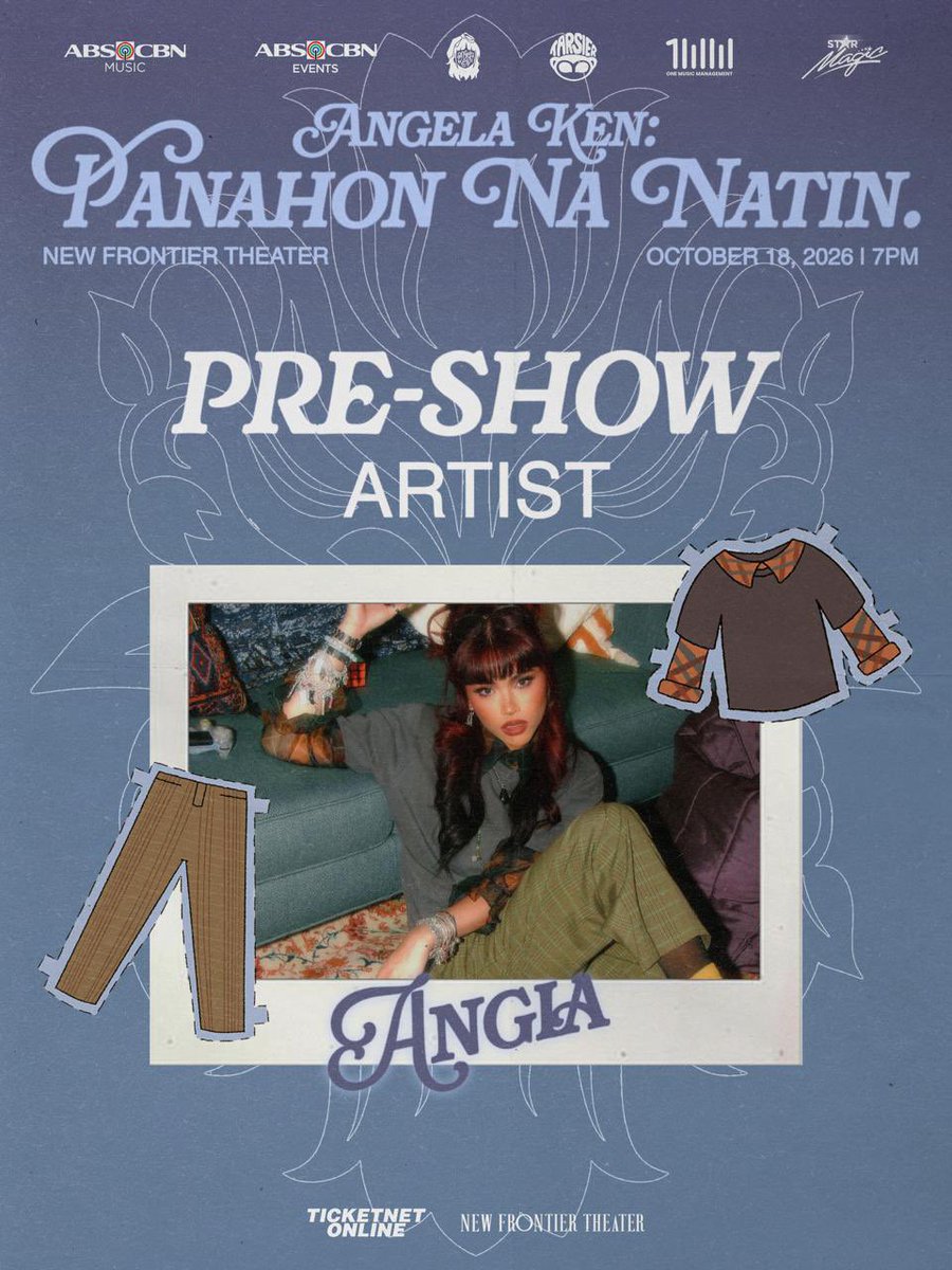 anqelaken's tweet photo. ABANTE BABAE!!! 💙🌷

Angela Ken: Panahon Na Natin. Pre-show concert artists are here!!! 

Angia ♡ A!ka ♡ Mariah Deborah 

few Orchestra and VIP tickets left at https://t.co/5OfGKVHklM and all TicketNet Outlets, panahon na to get yours! 😙

#PanahonNaNatin #AngelaKen https://t.co/8u3soBuX0L