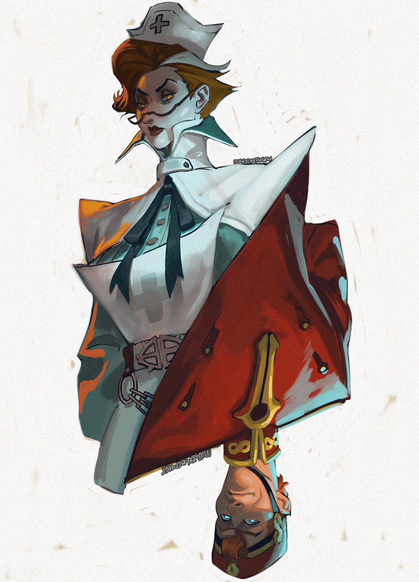 MugenMcFugen's tweet photo. Duality and inversion of their designs is peak #Deadlock https://t.co/nKA8Km443P
