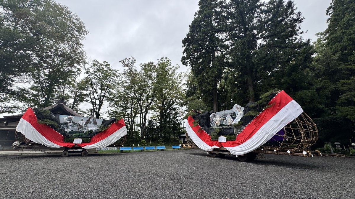LqDml's tweet photo. 令和8年9月26日
長野県安曇野市
穂高神社秋季例大祭（宵宮）！
「御船祭り」をちょこっと見学してきました😊
来年は、運行から最後までじっくり付き合って見てみたいと思います！
＃穂高神社秋季例大祭 ＃御船祭り ＃御船 https://t.co/AuDpqj6hDO