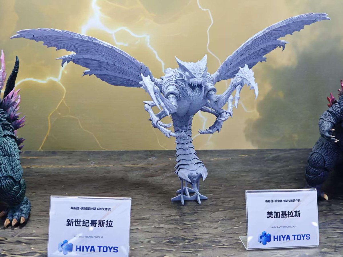 MFS314's tweet photo. WF 2026 Hiya Toys Godzilla exhibit https://t.co/1SuDWNoumC
