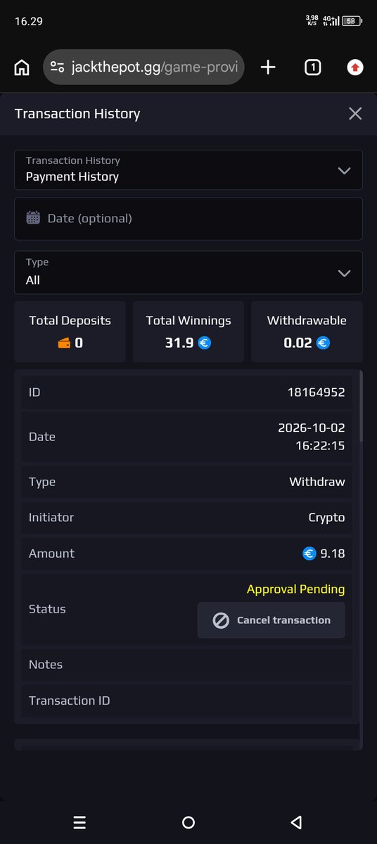 grimanpollak's tweet photo. @Jackthepotgg @hacksawgaming Thanks you ���, 2x Withdraw without deposit https://t.co/c6YioyboOX