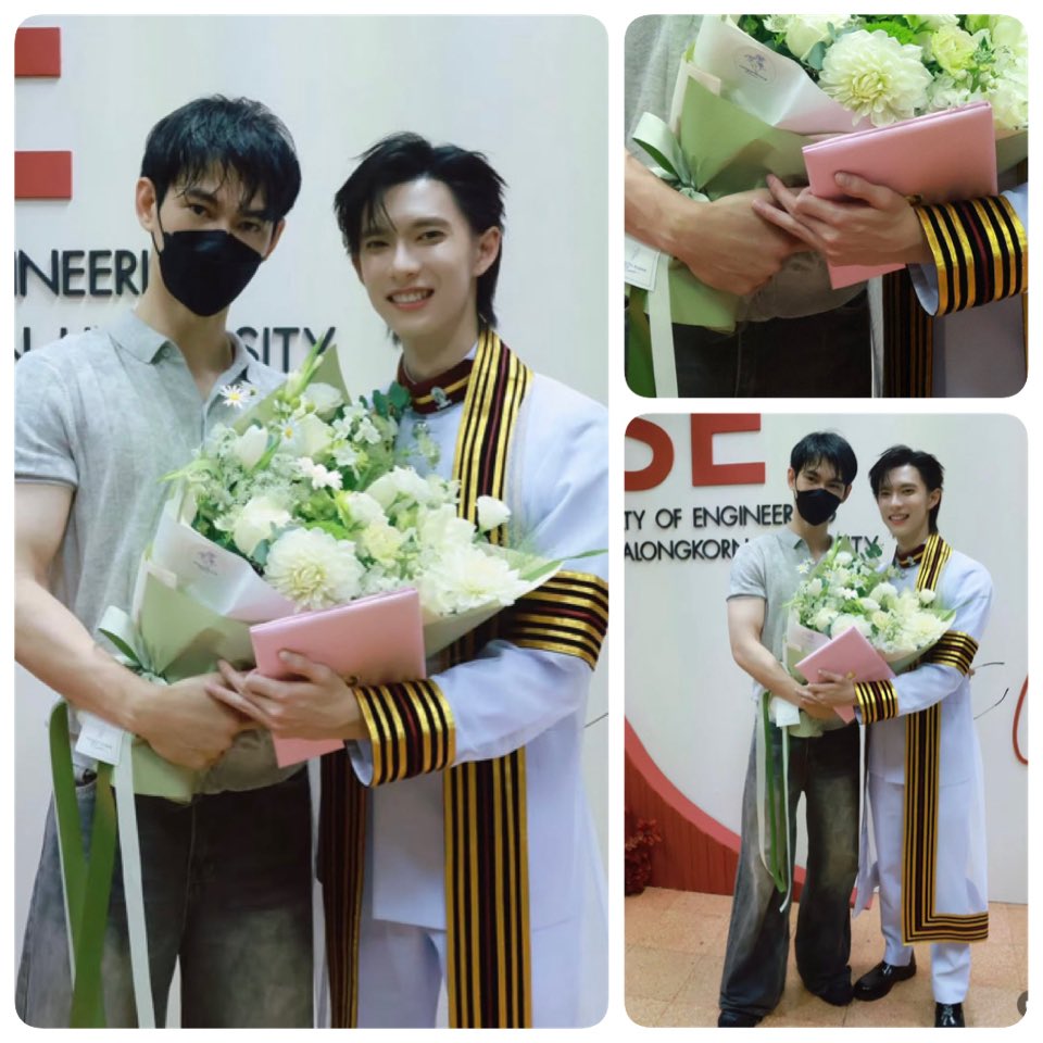 PoohPavelLover's tweet photo. ☘️ May this beautiful achievement be
the beginning of an even more beautiful journey.

Congratulations!🌹🎓

นอกจากในซีรี่ย์ เจอแบบนี้ยิ้มแก้มปริ รูปถ่ายกะเทอขา จับมือทั้ง 2 รูป ไหนๆเรียนจบล่ะใส่เกียร์หมา เดินหน้าจีบเต็มสูบ🤭🥰

#PoohGraduationDay
#ppoohkt #pavelphoom #poohpavel https://t.co/kWA5bS2i21
