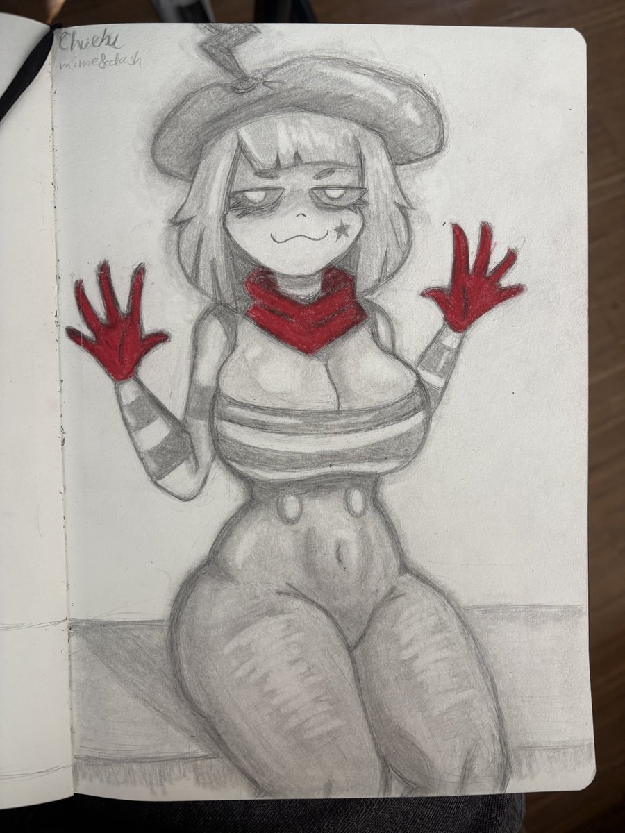 monoillust_'s tweet photo. Familiar mime 
#art #derpixon #mimeanddash @derpixon https://t.co/PiN5UKhLUO