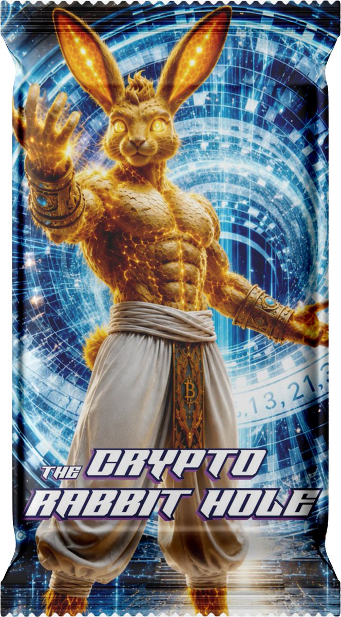 CryptoRabitHole's tweet photo. A quote

A rabbit 

A vision

I first told my friends I was going down the crypto rabbit hole in 2021 - it was a throwaway line - but the comment stuck with me.

I our pet rabbit Bunneary became the idea of representing Satoshi as a rabbit avatar in a world I would create.

The vision grew - I was inspired to create a gamified, fun, and approachable way to represent the crypto space, that I could not only teach my own kids, but also the next generation and normies.

Through many iterations and perseverance, the demo is fully live and playable, and our collective trading cards are live for people to enjoy.

Welcome to The Crypto Rabbit Hole! 🐇
