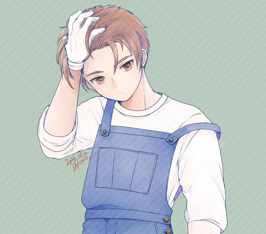 peas_sayaendou's tweet photo. いつもとちょっと違う感じで😘
できうる限り格好良く描いた(つもり)のピート https://t.co/q3PevKKsxE