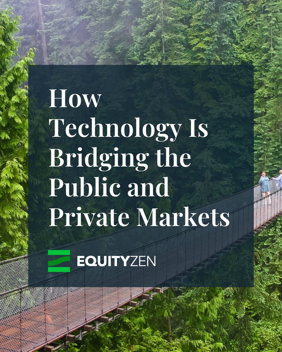 EquityZen's tweet photo. Until recently, high investment minimums and heavy operational drag kept many investors on the sidelines of pre-IPO investing. Technology is now helping address traditional barriers, reducing friction around access, liquidity, transparency, and efficiency across the private market ecosystem. The next big challenge will be deploying technology in ways that better align the public and private market investing experiences while maintaining the unique structure of private assets.

Read the full article on EquityZen insights to explore how technological advancements are modernizing pre-IPO investing while maintaining essential structural safeguards.

https://t.co/dZ8Ip37Ha5

Not all pre-IPO companies will go public or be acquired, and not all IPOs or acquisitions are or will become successful investments. There are inherent risks in pre-IPO investments, including the risk of loss of the entire investment, illiquidity, and fluctuations in value and returns. Investors must be able to afford the loss of their entire investment. The information provided is intended for reference only and does not constitute a recommendation or personal financial advice.