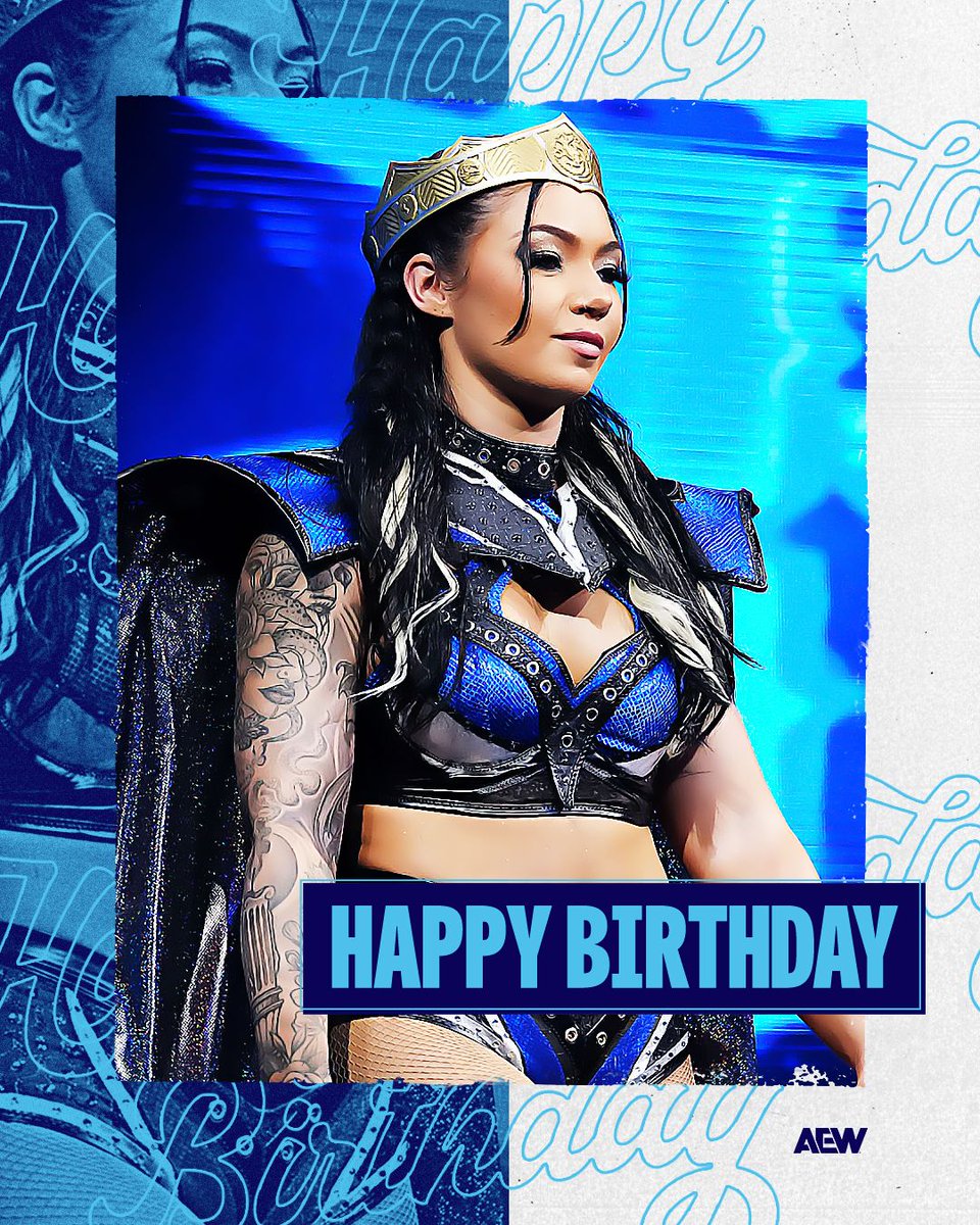 AEW's tweet photo. Happy Birthday @Skyebyee! https://t.co/tGMZcDM4bO