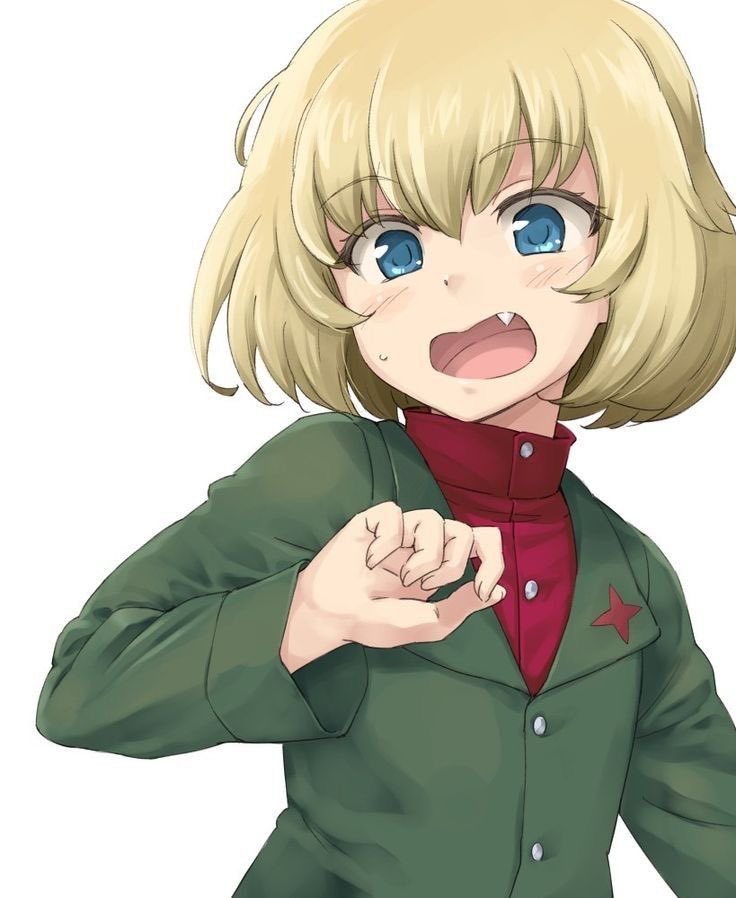 roossprouts's tweet photo. Fangs #girlsundpanzer #moothunt〃・ https://t.co/SXkk8gboFV