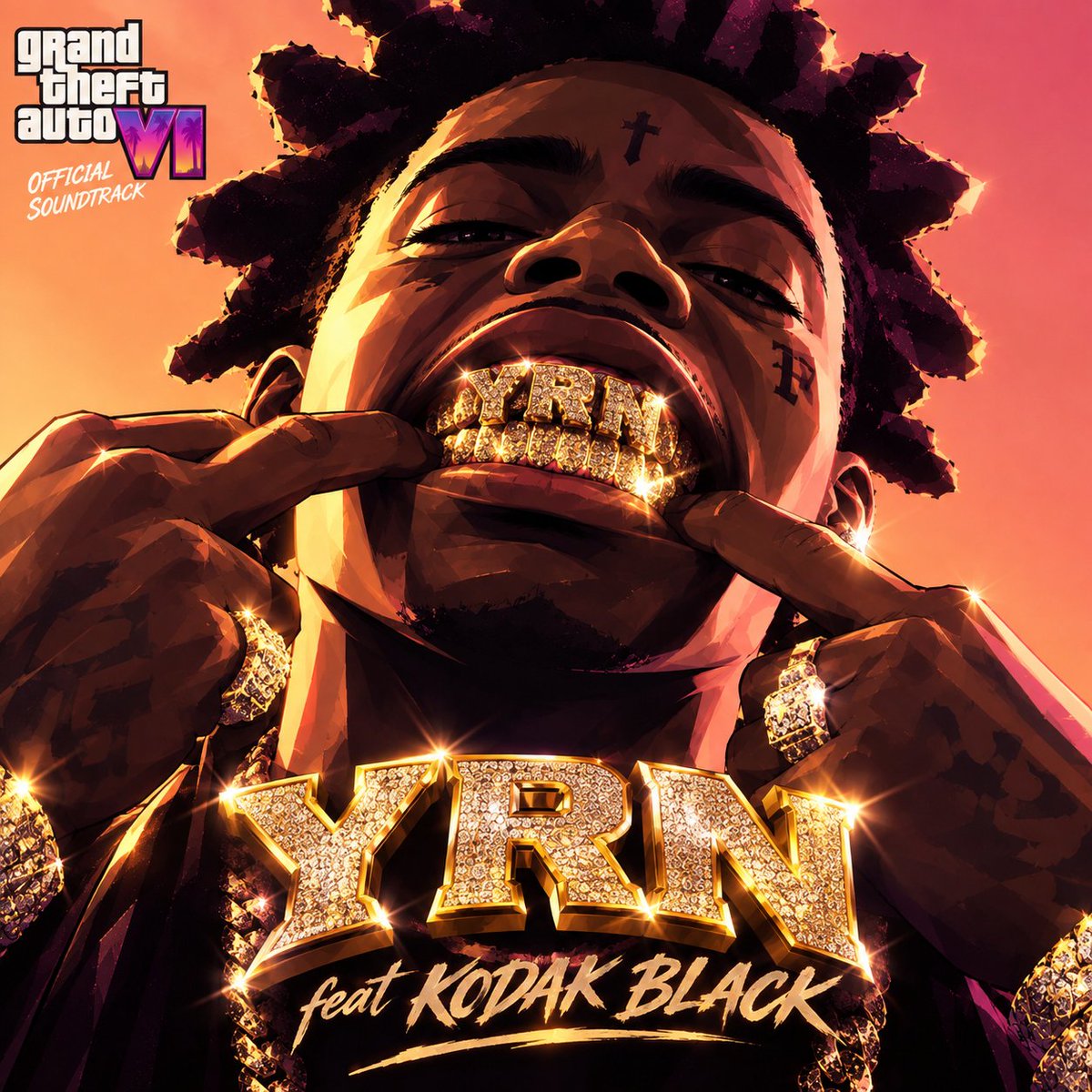 LilCartier7's tweet photo. YRN feat. Kodak Black is coming to the GTA 6 Official Soundtrack. Get ready for the sound of the streets. OUT NOW. #YRN #GTA6 @KodakBookings @RockstarGames @murdabeatz https://t.co/XNAlX1eEUE