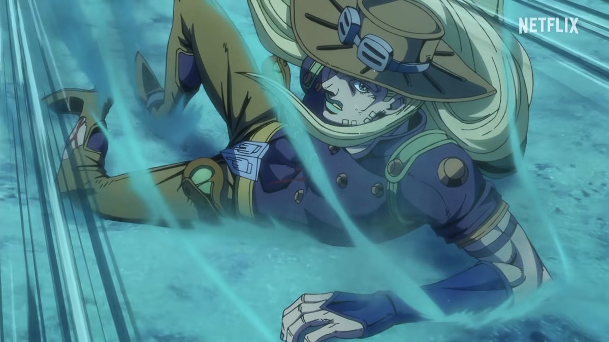 Plix_Zeppeli's tweet photo. Steel ball run episode 4 - Devil's Palm https://t.co/KMGVMdLG0H