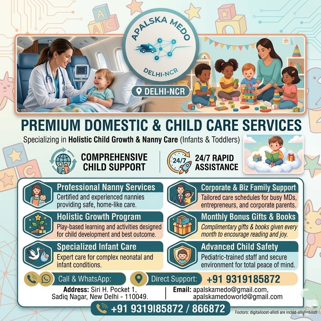 APALSKAMEDxn's tweet photo. When you choose our childcare services, our primary focus is to shape a bright future for your child and provide you with complete peace of mind. We strive to teach children meaningful skills that will truly benefit them in the future. Our dedicated team #childcare #care #delhi https://t.co/iakyk1uVRS
