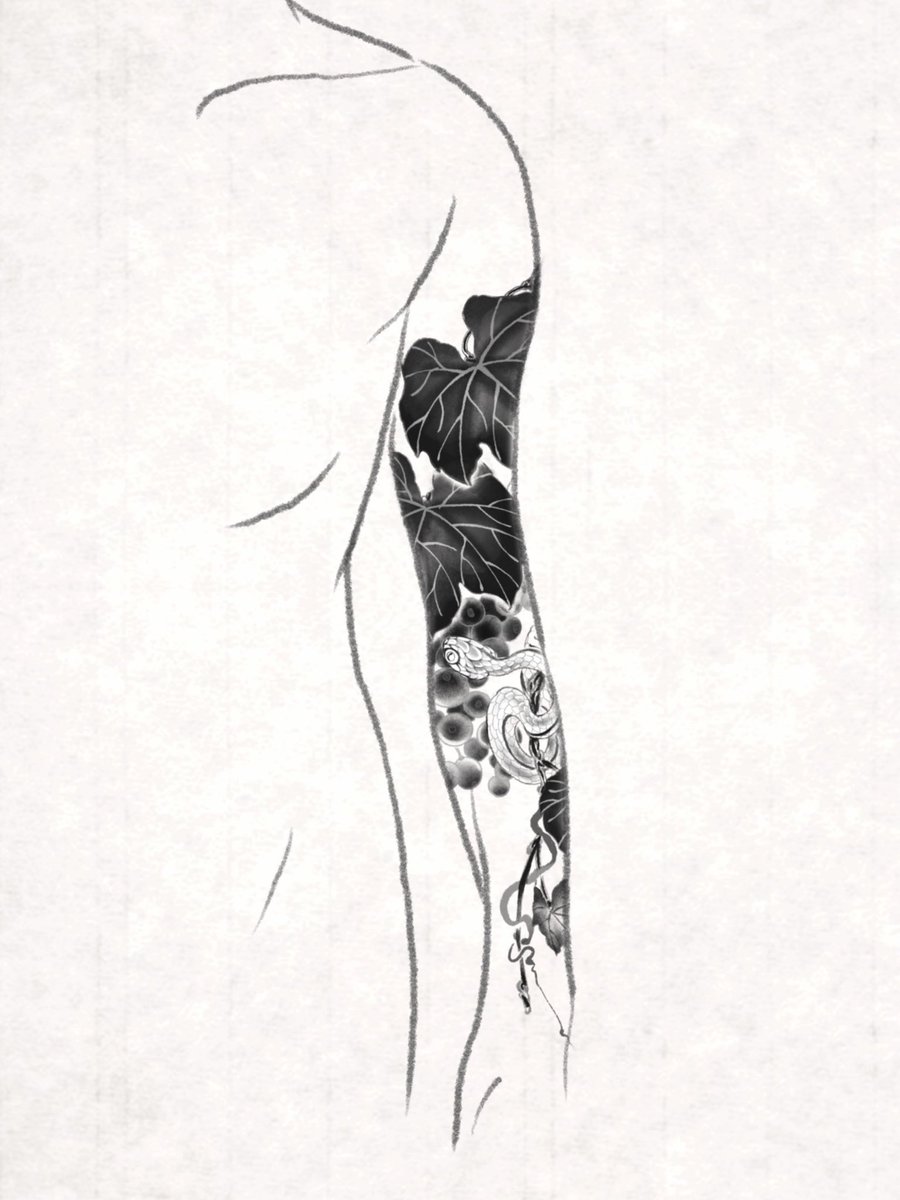 weso_art's tweet photo. 주인 찾는 포도와 뱀

풍요와 재부를 의미하는 포도와 길운을 부르는 백사. 좋은 것만 모았습니다.
도안의 가장 긴 길이를 기준으로 최소 크기 25cm부터 시작합니다.
컬러 커스텀이 가능하며, 몸의 곡선을 따라 가지와 이파리를 수정하여 작업합니다. https://t.co/LAeME14bGQ