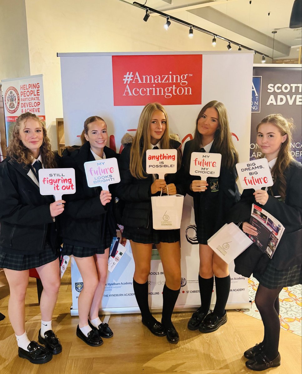 AmazingAccy's tweet photo. It’s picture time! 📸
A great moment to capture some of the faces attending today’s #FuturesEvent! 🙌
#AmazingAccrington @StChrisCEHigh https://t.co/UdNibPwFRK
