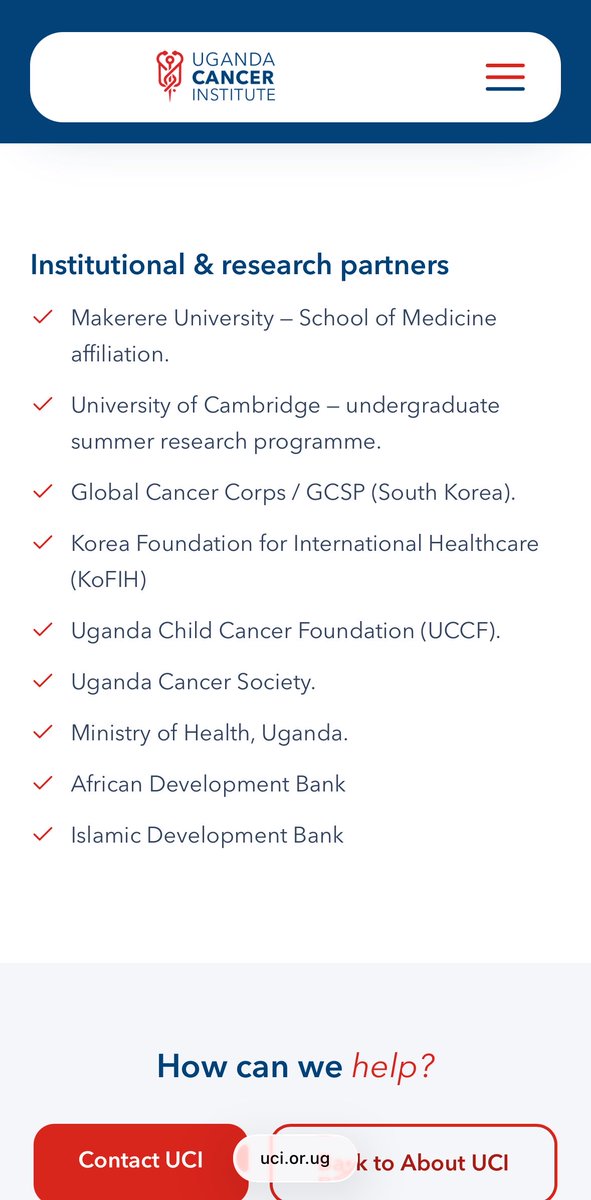 _Kakye's tweet photo. Alot collaboration goes into the work at @UgandaCancerIns .

They work with a network of national and international institutions  like @UCCF_Official ,supporting cancer care, research, training and capacity building.  

To know more : https://t.co/TaZtSLeba8

#LifeReimagined https://t.co/knlcNuookt