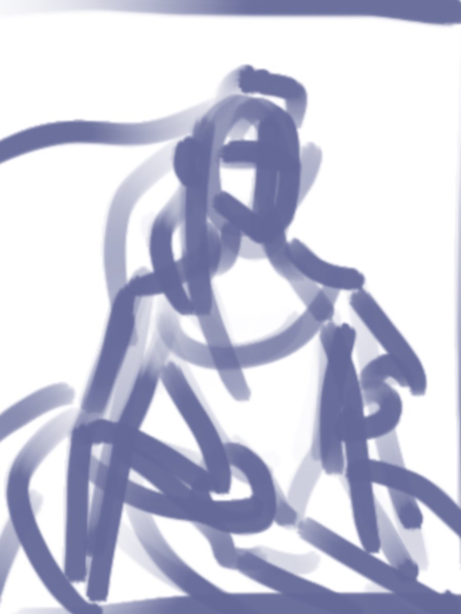 ACrazy_CatLady3's tweet photo. The sketch was just for moral support https://t.co/IJcpOvb2pA