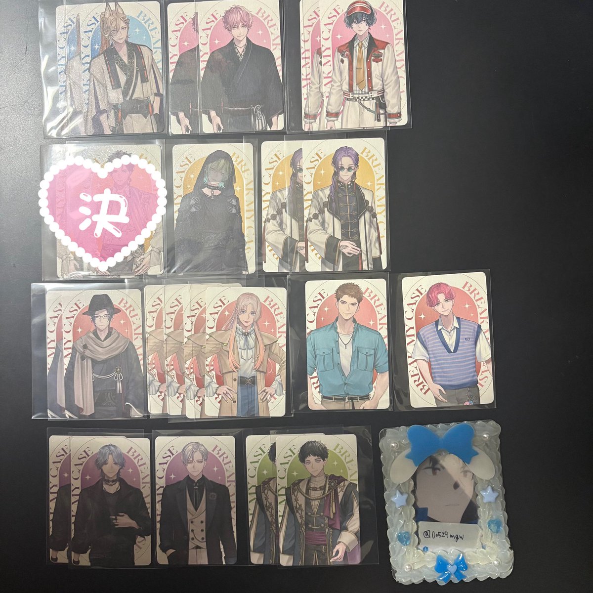 0o529mgw's tweet photo. 【交換】ブレイクマイケース ブレマイ Special Show Room SSR Collection 特典 カード マルイ

(譲)画像のもの

(求)恩田￤新名＞皇坂 (前後半)

✧︎本日神戸マルイ手渡し可能

✧︎郵送or大阪手渡し

✧︎後半はスリーブなしです

お気軽にお声掛けください🍒◎ https://t.co/eJ5oSe0qSG