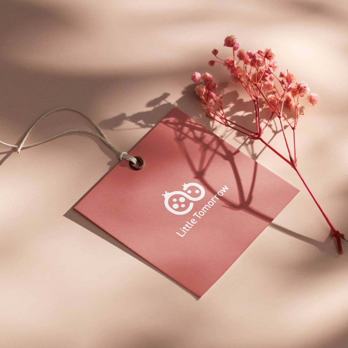 taba841's tweet photo. ✦ Logo &amp; Card Design Works ✦

親子リンクコーデのお店「Little Tomorrow」様のロゴデザインを担当しました🐞 

親子で寄り��う2匹のてんとう虫がモチーフ。 
上に登る習性から"明るい成長"をLady Bugの由来から縁起の良さを込めています。

 #ロゴデザイン #デザイン実績 https://t.co/UI8LVE1VVb