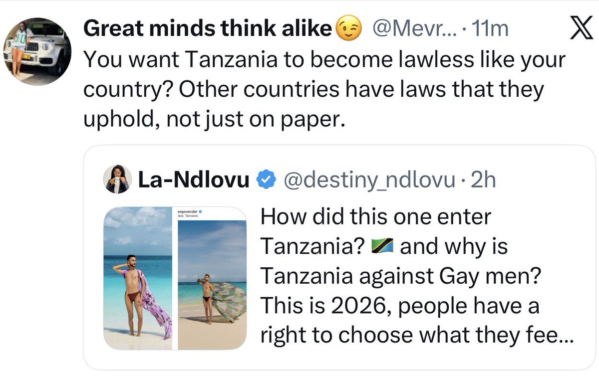 destiny_ndlovu's tweet photo. It’s really sad that the rest of Africa sees South Africa as a lawless country, yet we still have some clever South Africans screaming “open borders” everyday. We are seen as a banana republic.🥺 https://t.co/6RFGljQ673