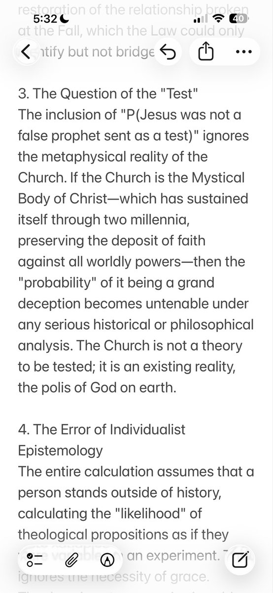 GoinsReport's tweet photo. @AlexLevin100 Alex, I don’t have a blue checkmark. So here’s a response.

The Bayesian "probability chain" fails because it treats the Torah and the Gospel as separate, independent variables. In reality, they are one organic event: the bud and the flower. 

⬇️⬇️⬇️ Part 1 of 2 https://t.co/gz477Hsmhy