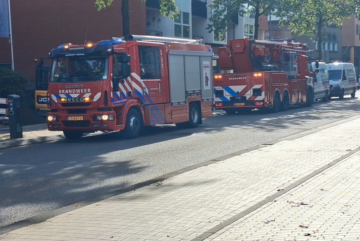 Gaslekkage in Apeldoorn