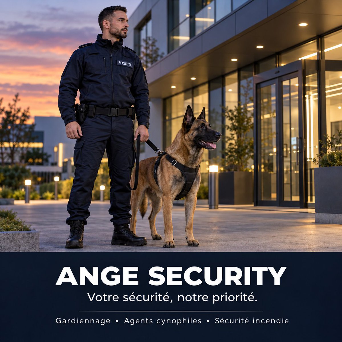 dianesecurity2's tweet photo. 🛡️ ANGE SECURITY — Votre sécurité, notre priorité.
Gardiennage, agents cynophiles, sécurité incendie et surveillance de chantiers : nous vous accompagnons à Paris et en Île-de-France.
📩 Contactez-nous en message privé pour un devis.
#AngeSecurity #Sécurité #Gardiennage https://t.co/yGJJY0gOl8