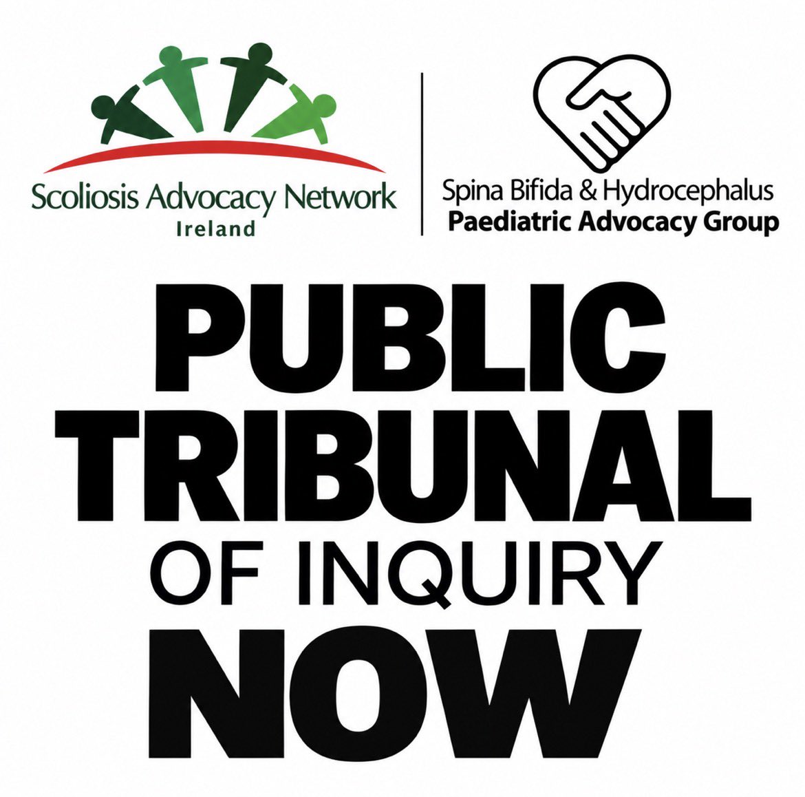 scolionetwork's tweet photo. Follow the children &amp; young adults. Follow the evidence. Establish what happened. Establish accountability.

#PublicTribunalOfInquiry #Scoliosis #SpinaBifida #BackUs #JusticeForHarvey

@CarrollJennifer @SimonHarrisTD @MichealMartinTD 

@SBH_PAG https://t.co/tiurKcRMEY
