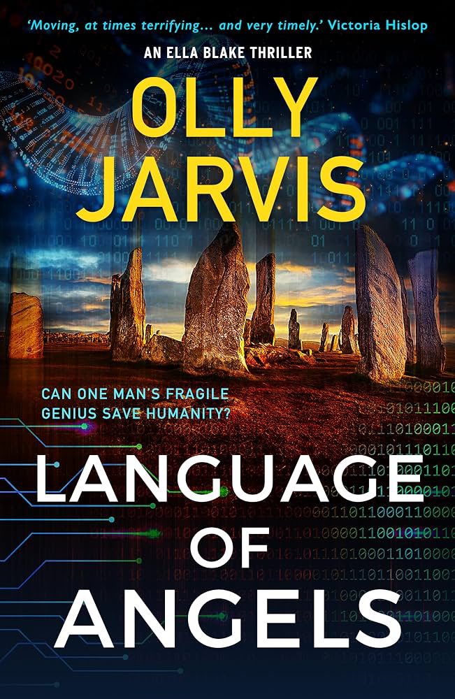 radiohannah's tweet photo. On today’s @TRETalkRadio Book Show from 1pm UK time is @OllyJarviso talking about his latest novel #LanguageofAngels @FlowComms https://t.co/PVITNhxNQR