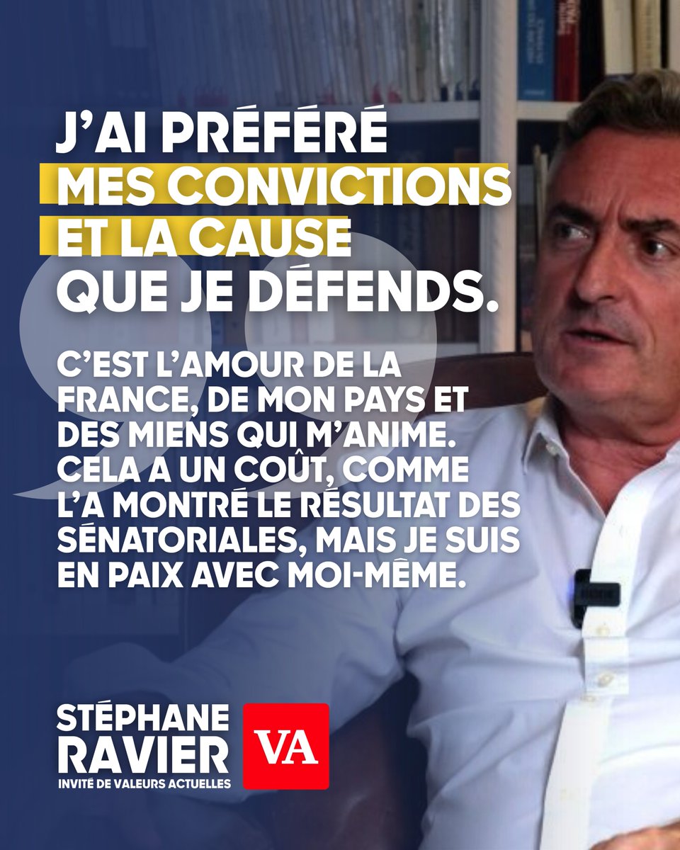 Stephane_Ravier's tweet photo. « J’ai préféré mes convictions et la cause que je défends… »
Suite aux élections sénatoriales, je reviens sur mon parcours et ma volonté de poursuivre le combat politique autrement.

🎙️Retrouvez l’intégralité de mon interview :
https://t.co/sWq3yZeBER

@Valeurs @NicolasBoutin11 https://t.co/ooL0AuUoEi