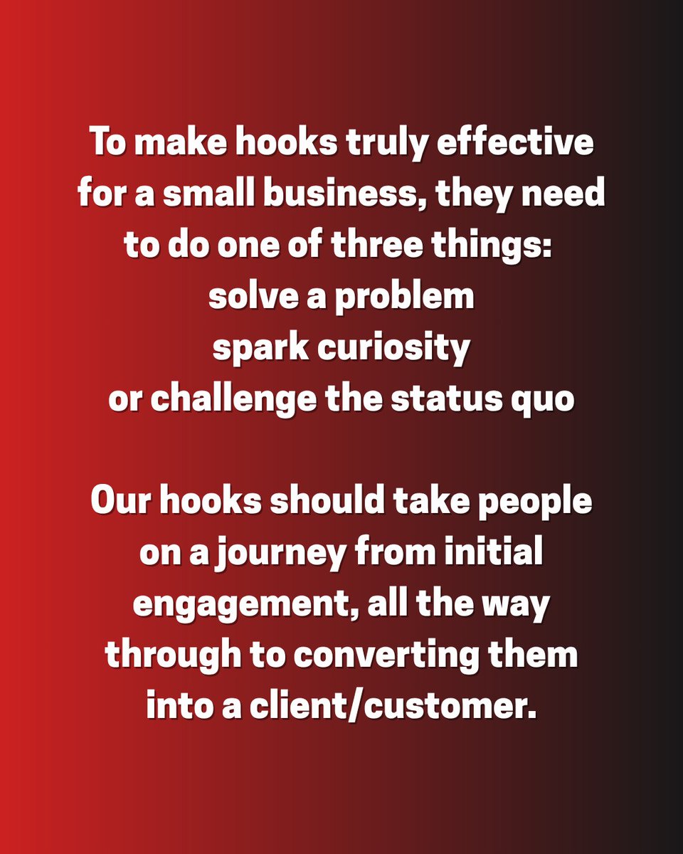 benjaminthqigm's tweet photo. Save this for later! There’s a lot here, but it’s pure gold. Use these hooks to nurture relationships, build trust, and turn followers into customers and clients. Thank me in the comments. https://t.co/nXlyCfJ8g1