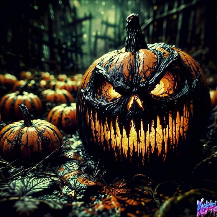 LadyDeCrescent's tweet photo. The dead are risen,
maybe I should have beheaded them
so they can't be resurrected.
Their skulls will be a great addition to my #pumpkin garden.
I'll use the bones and create new monsters.
At any case win-win💀
 
#DeCrescent_prompt
#green_eyes_lady
#Spooky_season https://t.co/BKKn5l2gAz