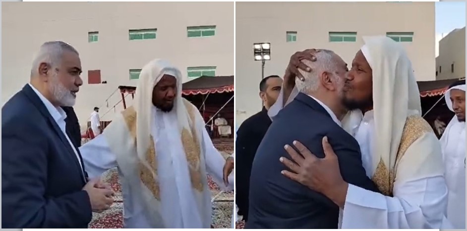 PVelleAntiJihad's tweet photo. On Tuesday, September 29, representatives of Salahaddien Mosque welcomed Sheikh Abdul Rashid Sufi at a banquet hall in Belgium. He was a personal friend of Hamas leader Ismail Haniyeh! I warned against the visit, yet authorities, police and security services gave him free rein. https://t.co/m77OFalOWU