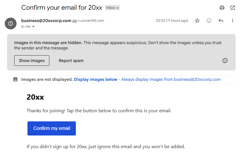 smolwyne's tweet photo. 📢 Important Update: @20xxcorp

If you submitted your email for @20xxcorp and it said “You’re in”, go check your Gmail. 

You should have received a confirmation email.

👉 Click Confirm to secure your spot. Otherwise, you not be selected.

@20xxcorp is being built by Lunix (@SolLunix), and Lunix is a @world_xyz dev. Also, @20xxcorp is affiliated with @world_xyz . 

So, it looks like something big could be coming. This connection makes it even more interesting.

My guess: an NFT or new features for World’s prediction market. 🤔

What do you think?

Btw, did you receive the email? 

post your screenshot 👇