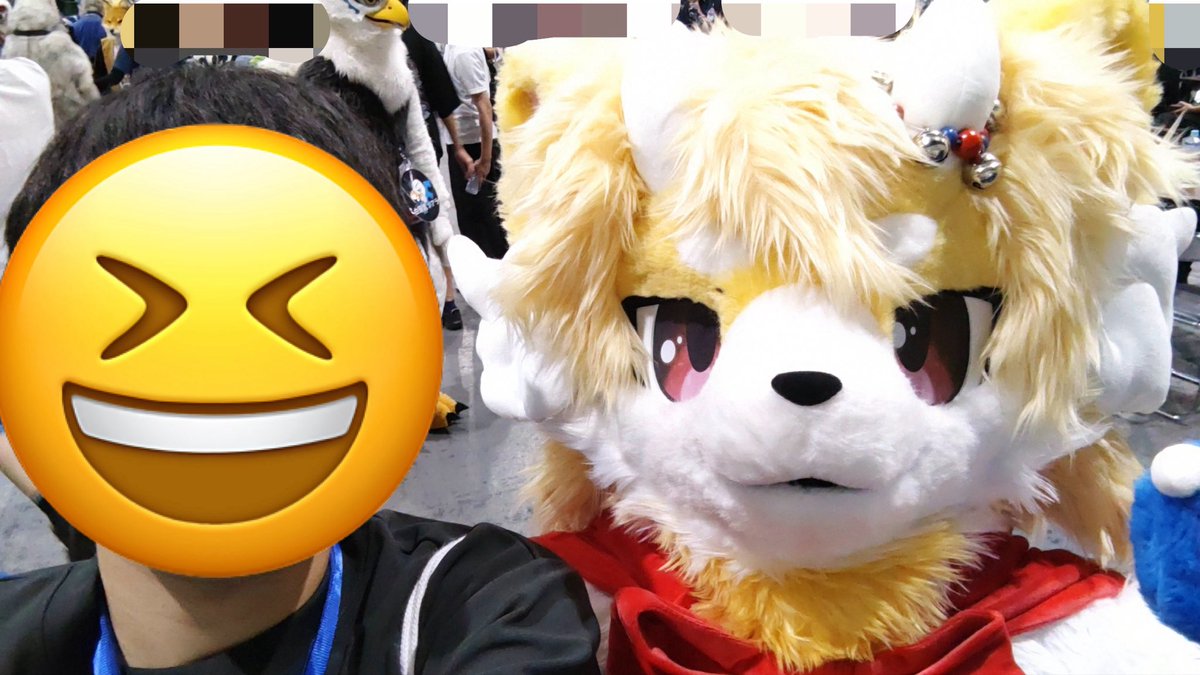 Matoon2525's tweet photo. 【OFFF2026】キャラさん紹介⑤⑦
天使耳🪽と頭のツノがとってもカッコいい、ファーモニーっ子の绮风(シフォン)くん〜( *`ω´)
ツーショットや名刺交換、ハグも出来て凄く嬉しかった〜(*´∇`*)マタアイタイナ
#OFFF #OFFF2026 #キャラ紹介 https://t.co/RQGJVPFQHn