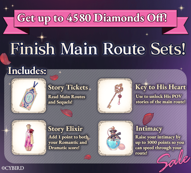 ikepri_en's tweet photo. ✨ Finish Main Route Sets ✨

Get items on sale to finish Main Routes!

Only until Nov. 17th 😉🛍️

#ikepri #otome https://t.co/hyYMZ9mwJz
