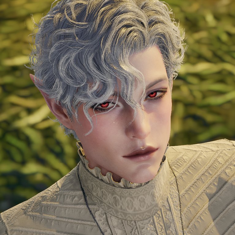 Peserfhone's tweet photo. I’m not very good at creating male characters, but I wanted to make my version of Astarion in Aion 2 hahaha

#AION2 #Astarion https://t.co/OpmIlh8mU1