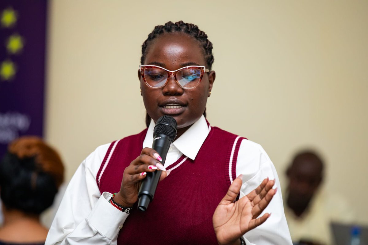 polycomdev's tweet photo. FEMInspire Awards Champion 
Faith is a gender and development practitioner and young feminist from Kenya, working at the intersection of girls' rights, Her mission is simple: girls and young women, especially in rural and underserved communities, deserve to be heard https://t.co/47TPE7KxSt