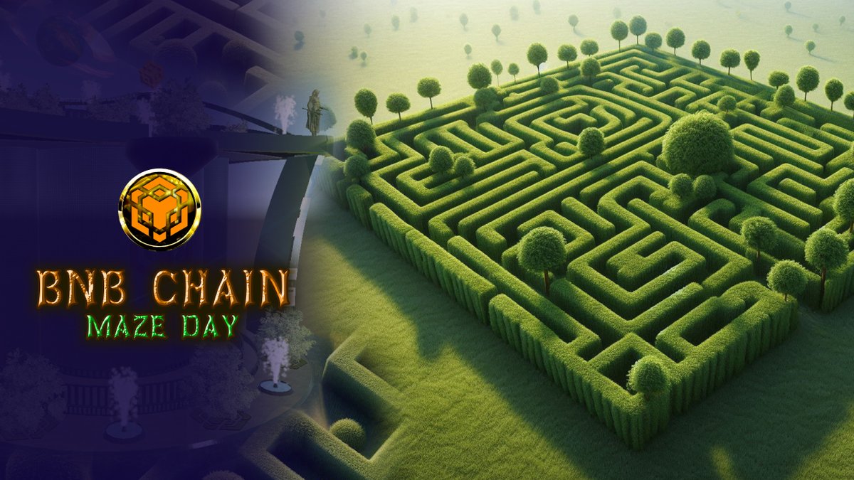 worldofdypians's tweet photo. 🌀 Friday is not like other days on @BNBCHAIN. 

BNB Chain Maze Day runs inside World of Dypians. One labyrinth. One gem at the center. Up to 200,000 points, 800 stars, and $100 waiting for those who find it.

Hold 400 $WOD to enter. Think before you move.

👉 https://t.co/Kc9dKbmjfH