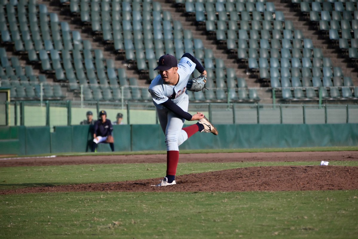 kdubaseball_oa's tweet photo. 【令和8年 秋季リーグ戦🍂】
10/2(金) 第5節 1回戦 vs関西大学
📍ほっともっとフィールド神戸
《試合終了》
関大 7-4 近大
関|011 001 202=7
近|100 101 100=4
#近畿大学硬式野球部 #近大野球部 #近畿大学 #近大 #大学野球 #kdu #kdubaseball https://t.co/fbeN1bdoNf