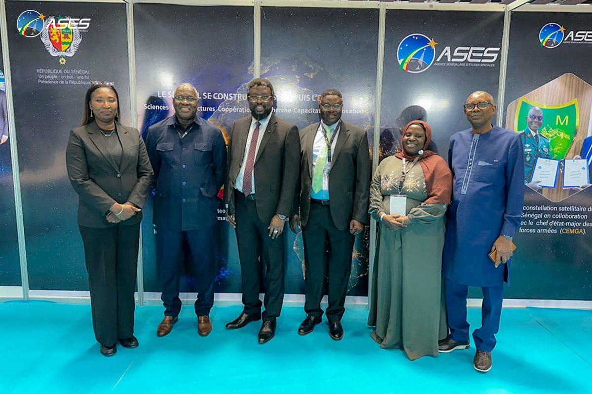 AsesAgence's tweet photo. @PR_Senegal | @PrimatureSN | @GouvernementSN
#ASES #ASPEX2026 #AfricaSpaceExpo #Sénégal #Nigeria #SpatialAfricain #CoopérationSudSud https://t.co/ckn9uaj5I6