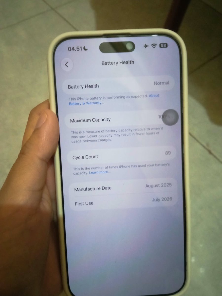 arethaciatanan's tweet photo. gais wts iphone 16promax
#wtsiphone #wtbiphone #jualmurah #iphonesecond #foryou #viral https://t.co/MCb9MZjyKn
