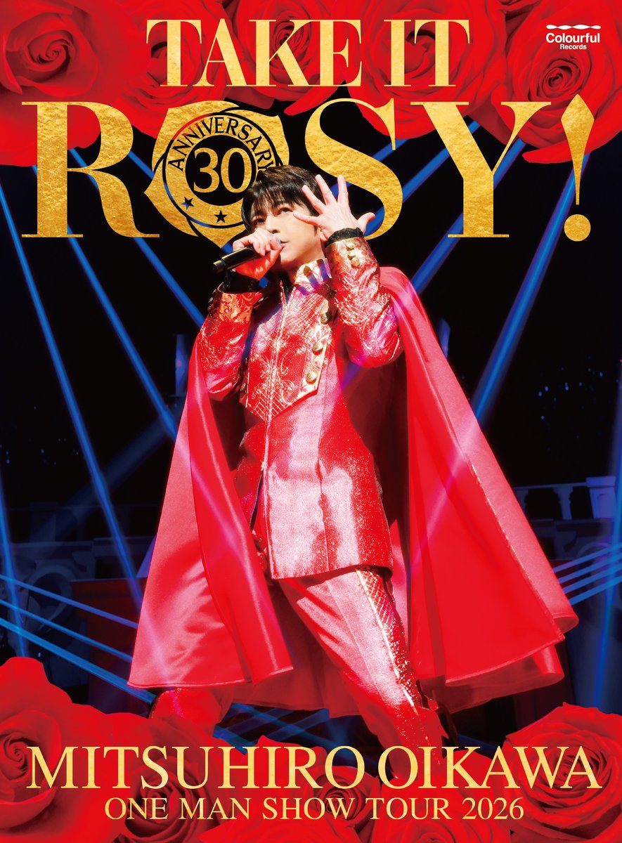 7_netshopping's tweet photo. ／
#及川光博 30周年☆ワンマンショーツアー2026『TAKE IT ROSY！』 DVD＆Blu-ray
予約受付開始🪄
＼

🎁#セブンネット限定 特典
ロージーコースターセット

🎁グッズ付きセット
セブンネット限定グッズ「青バラサコッシュ」付きの豪華セットもご用意✨

⏰早期予約特典
グッズ付きセットを2026年11月4日(水)23:59までのご予約で
「特製メリクリ☆化粧箱パッケージ」をお届け！

💿詳しくはこちら💿
https://t.co/grEo9o36Dv

#ミッチー