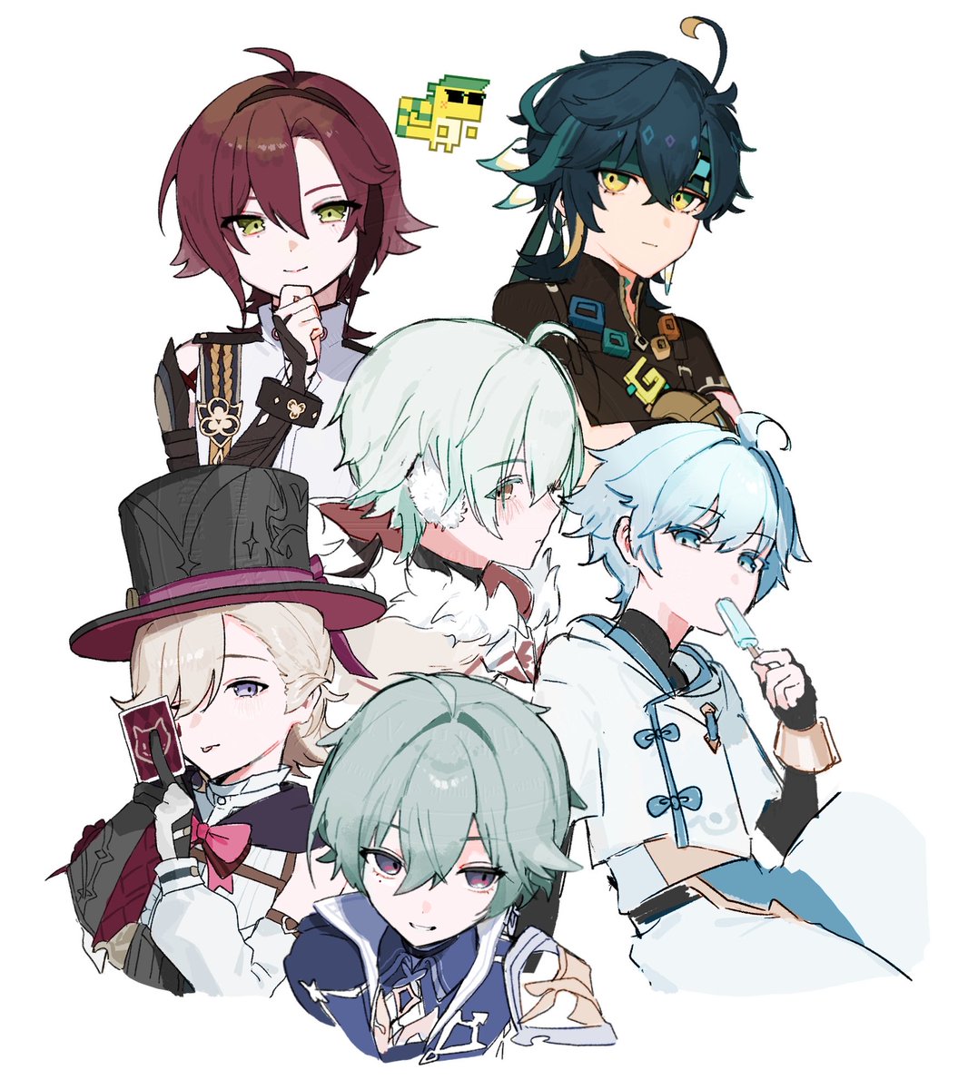 heki_pepper's tweet photo. 少年体型キャラを気が済むまで描いた https://t.co/7DRd9flt43