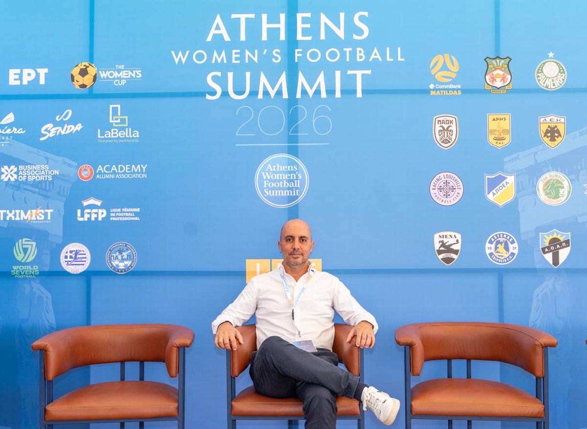 evapourkou's tweet photo. ⚽ Το γυναικείο ποδόσφαιρο μεγαλώνει και μαζί του ��εγαλώνουν και οι ευκαιρίες!

Με ιδιαίτερη χαρά στηρίζουμε, μέσω ��ου Business Association of Sports (BAS Cyprus), ως Official Supporter το φετινό Athens Women’s Football Summit 2026, που πραγματοποιείται στην Αθήνα.

Ο Σύνδεσμός μας εκπροσωπείται από τον Μάριο Αθανασίου, Financial Treasurer & Board Member του BAS, ενώ είναι εξίσου ευχάριστο να βλέπουμε και κυπριακή παρουσία, με τον APOEL FC Women δίπλα σε μεγάλους ελληνικούς συλλόγους και διεθνείς οργανισμούς.

Προσωπικά, πιστεύω πολύ στις προοπτικές του γυναικείου ποδοσφαίρου. Όχι μόνο στο αγωνιστικό κομμάτι, αλλά και σε όσα μπορούν να αναπτυχθούν γύρω του: επενδύσεις, χορηγίες, εμπορικές συνεργασίες και νέες επαγγελματικές ευκαιρίες.

Ένας από τους στόχους μας μέσα από το BAS είναι ακριβώς αυτός. Να βγάλουμε την Κύπρο περισσότερο προς τα έξω, να δημιουργήσουμε συνδέσεις και να συμβάλουμε ουσιαστικά στην ανάπτυξη της αθλητικής βιομηχανίας.

Ο αθλητισμός έχει χώρο για όλους. Και η ανάπτυξή του πρέπει να δημιουργεί ευκαιρίες για όλους. 🇨🇾

#AWFS2026 #BASCyprus #WomensFootball #SportsBusiness #WomenInSports