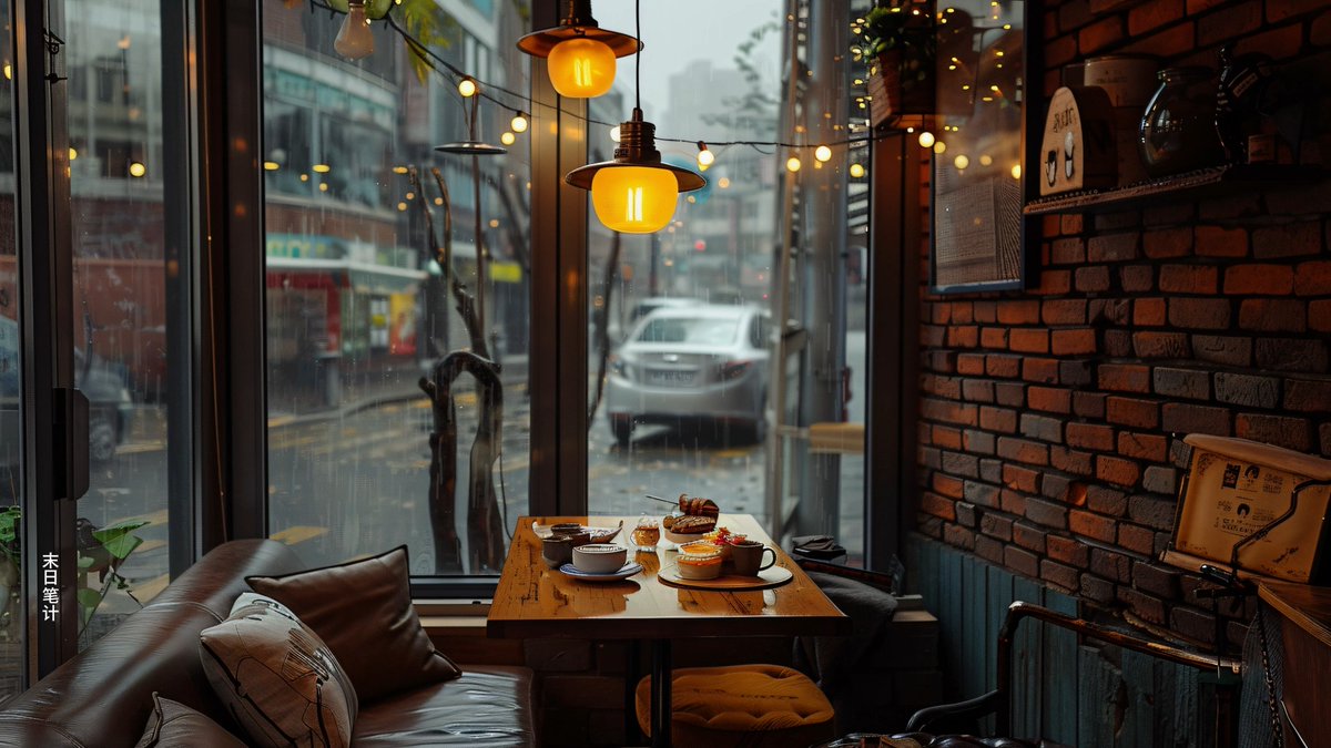 Angilaxib's tweet photo. Rincón callejero con luces cálidas y música de café flotando, momentos simples que hacen el día mejor. https://t.co/Lwet2QDo8v