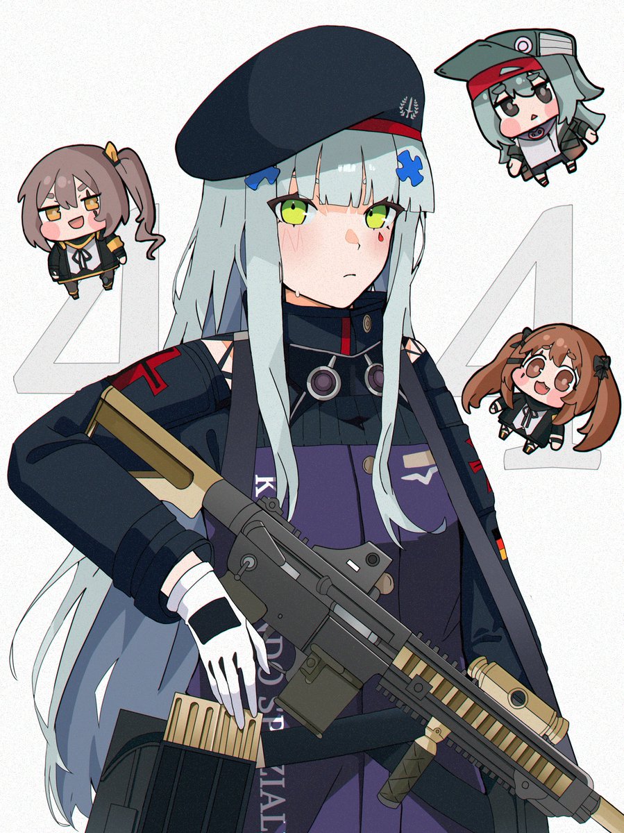 AndreanoChandr1's tweet photo. HK416 (Klukai)

#GirlsFrontline #ドルフロ #少女前線  
#ドールズフロントライン  #ドルフロ２ https://t.co/XISE19BNOE