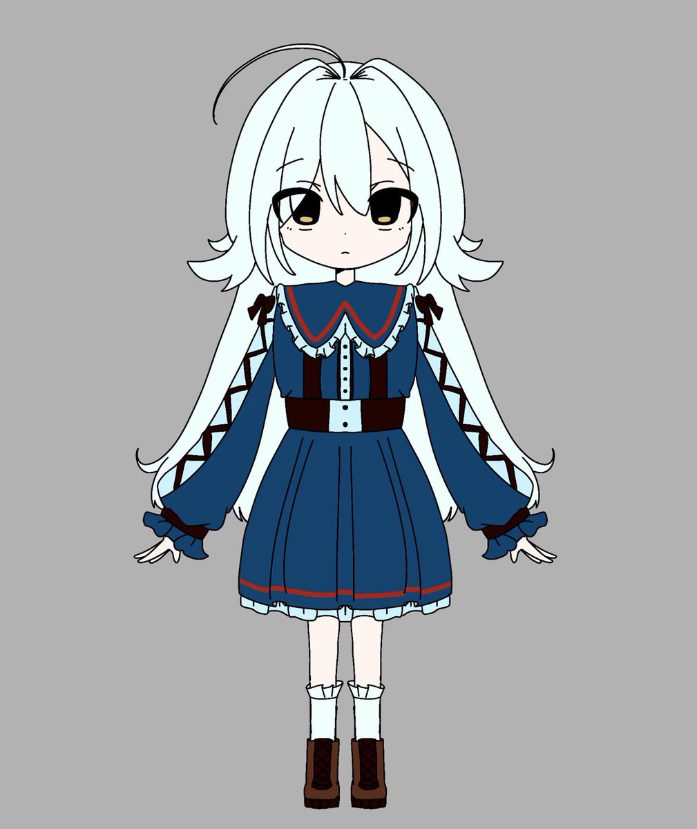 nuia_0's tweet photo. @4f7yva 代理か分からないですがオリキャラです！
よければ！ https://t.co/Y6ZiEwxi8y