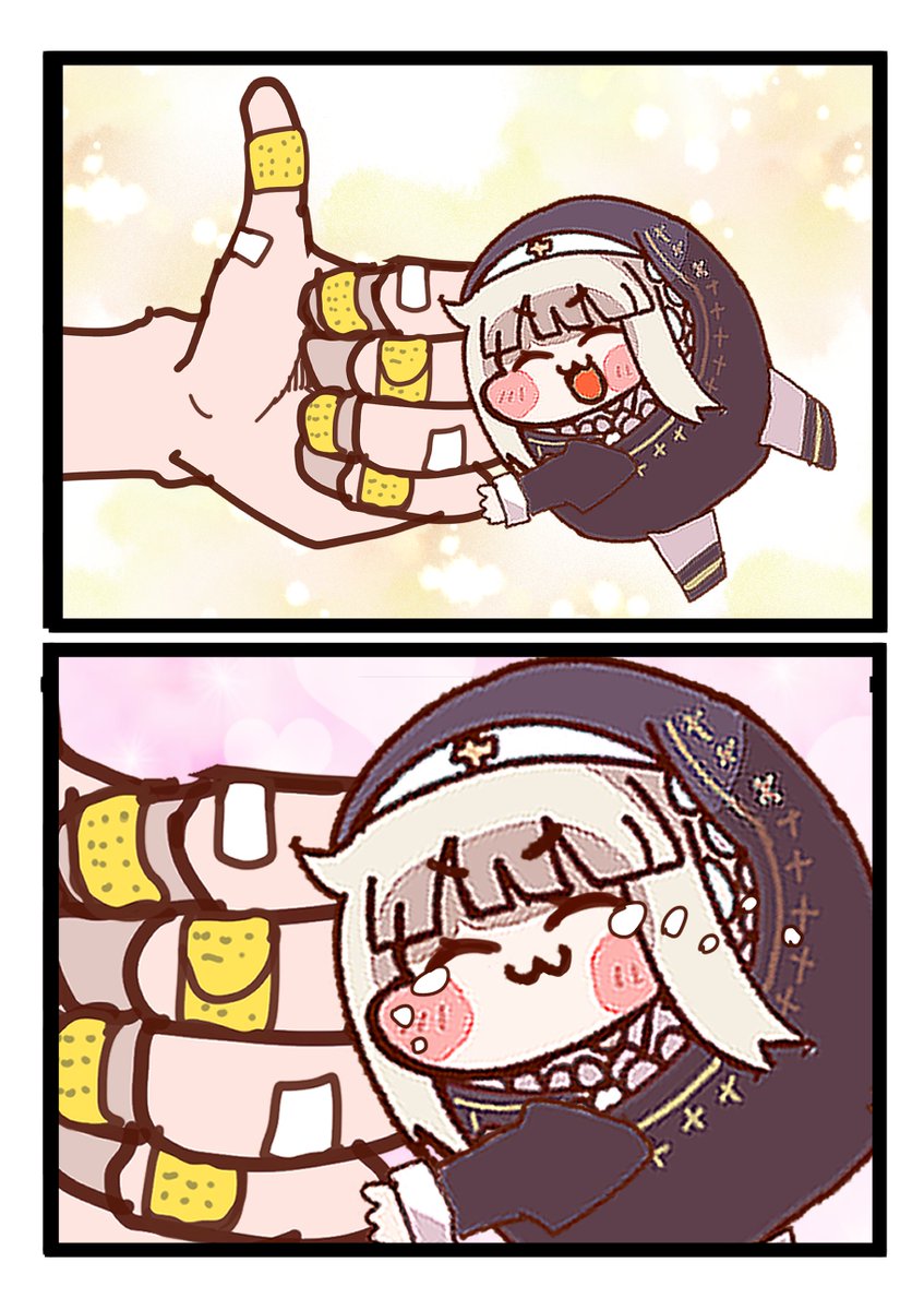 7QAJlk4GwYbw9NI's tweet photo. ﾈｵｽﾋﾟｷのたからもの　第十一話
教主に感謝を伝えるﾈｵｽﾋﾟｷ。嬉しい時に流れる涙は嬉しい気持ちが心から溢れ出したものなのだとﾈｵｽﾋﾟｷは思いました。
＃トリッカル　＃ｽﾋﾟｷ https://t.co/1h1MHtZLZm